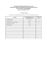 Eeo Public File Report 040116