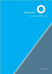 M4 East EIS Volume 2E Appendix O Soils and Water