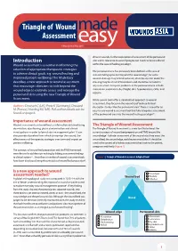 Triangle of Wound Assessment
