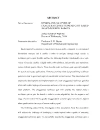 Abstract Design and Analysis of Exaggerated Rectilinear