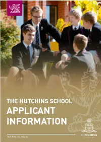 Applicant Information Pack