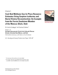 Chapter L—Coal-Bed Methane Gas-In-Place Resource Estimates