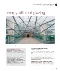 Energy-Efficient Glazing