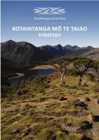 Kotahitanga Mō Te Taiao Strategy