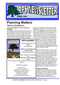 Spring 2010 Newsletter