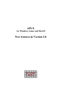 APLX for Windows, Linux and Macos
