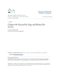 Chapter 08: Beyond the Page and Behind the Scenes Jenifer Jasinski Schneider University of South Florida, Jschneid@Usf.Edu