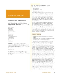 (LISA '08) Reports
