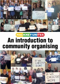 An Introduction to Community Organising Page 2 an Introduction to Community Organising