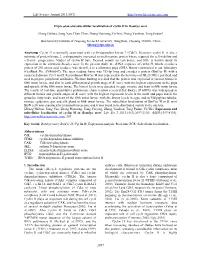 Expression and Subcellular Localization of Cyclin H in Bombyx Mori