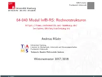 Rechnerstrukturen Lectures/2017Ws/Vorlesung/Rs