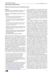 Controversial Issues in the Political Classroom