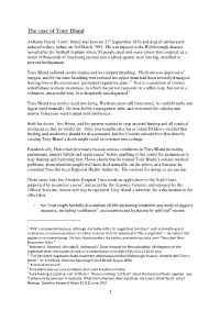 The Case of Tony Bland