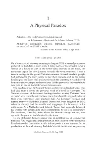 A Physical Paradox