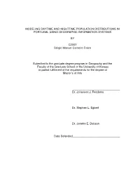 Modeling Daytime and Nighttime Population Distributions in Portugal Using Geographic Information Systems