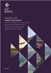 7. Connecting and Enabling Growth in the Solent