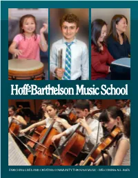 Enriching Lives and Creating Community Through Music