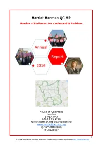 Harriet Harman QC MP