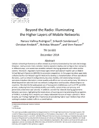Illuminating the Higher Layers of Mobile Networks