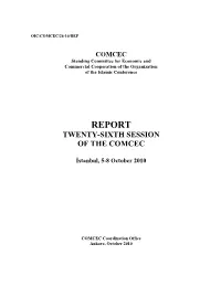 Report Twenty-Sixth Session of the Comcec
