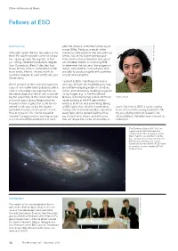 Fellows at ESO