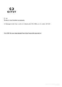 K. Lim Studies in Later Buddhist Iconography In