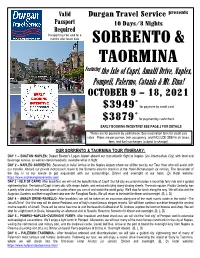 Sorrento & Taormina