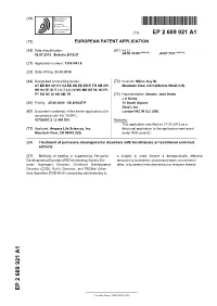 Treatment of Pervasive Developmental Disorders with Tocotrienols Or Tocotrienol Enriched Extracts