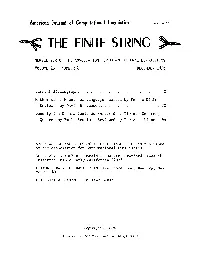 American Journal of Computational Linguistics /-Lic~O~Jch(~:I,? the FINITE STRING