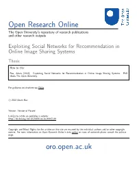 Chapter 3 Personalised Tag Suggestion Using Social Context