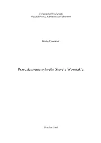 Przedstawienie Sylwetki Steve`A Wozniak`A