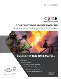 2021 Emergency Response Manual