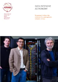 Data Intensive Astronomy
