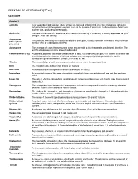 ESSENTIALS of METEOROLOGY (7Th Ed.) GLOSSARY
