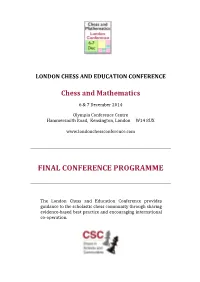 Final!Conference!Programme!
