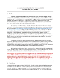 Unconditional Basic Income