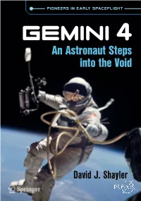 An Astronaut Steps Into the Void