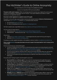 Dark Corners of the Internet a Survey of Tor Research [Archive.Org]