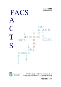 FACS FACTS Issue 2004-2