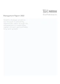 Management Report 2002