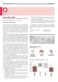SCS Annual Report 2020