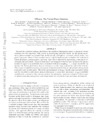 Arxiv:1905.06367V2 [Astro-Ph.EP] 27 Aug 2019 Spheric and Surface Properties, a Comprehensive Model of Known Stellar Systems
