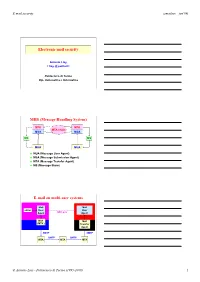 E-Mail Security (Emailsec - Jan'09)