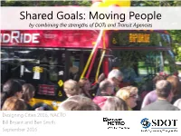 SDOT & King County Metro: Coordination at All Levels (PDF)