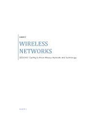 Wireless Networks