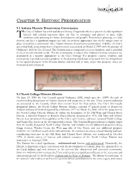 Chapter 9: Historic Preservation