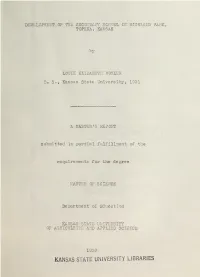 Development of the Secondary School in Highland Park, Topeka, Kansas
