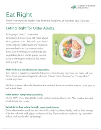 Information and Recipes