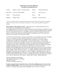 Mccann Lit Review