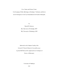 Civic Center and Cultural Center: the Grouping of Public Buildings In